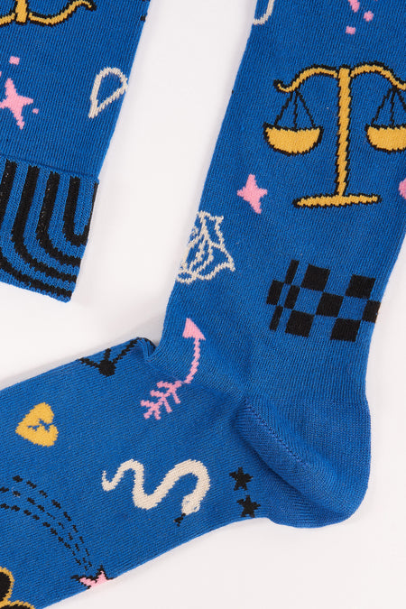 Chaussettes - bleu