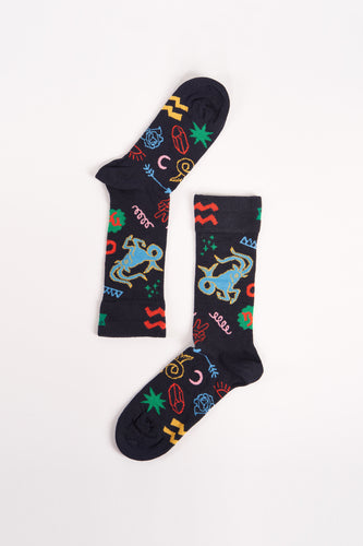 Chaussettes - bleu