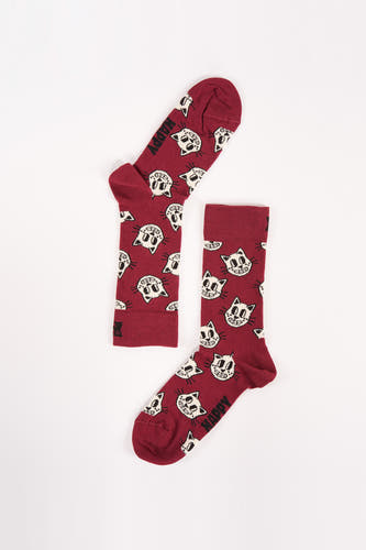 Chaussettes - rouge