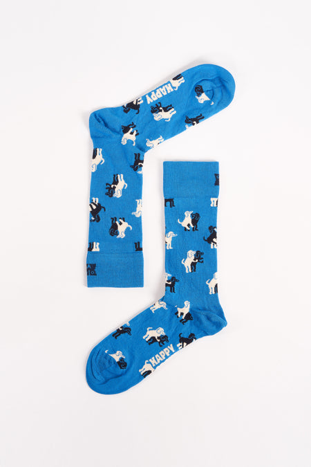Chaussettes - bleu