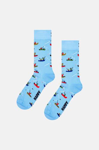Chaussettes courtes - bleu