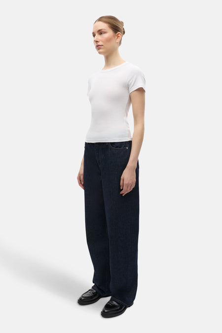 Top uni manche courte Blanc - ENVII