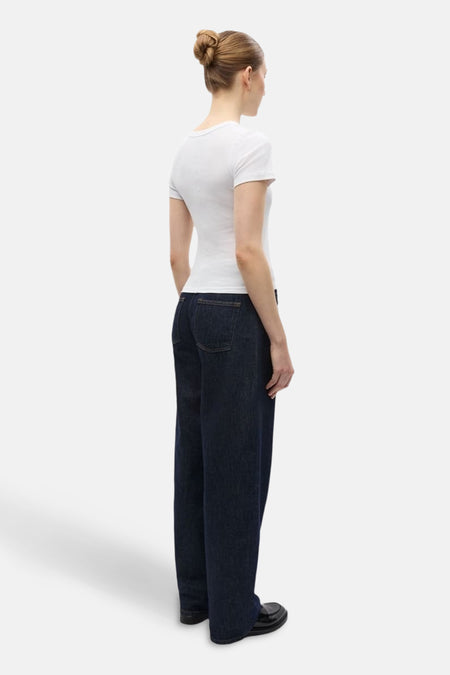 Top uni manche courte Blanc - ENVII