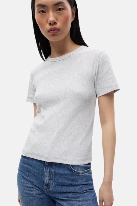 Top uni manche courte Gris - ENVII