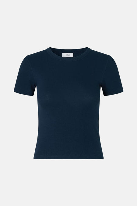 Top uni manche courte Bleu - ENVII