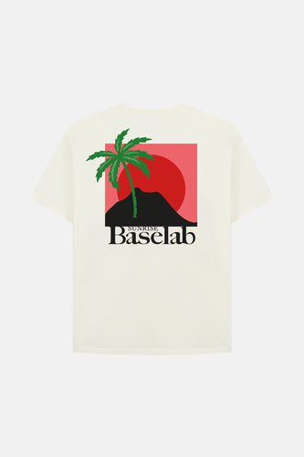 T-shirt à manches courtes - Écru