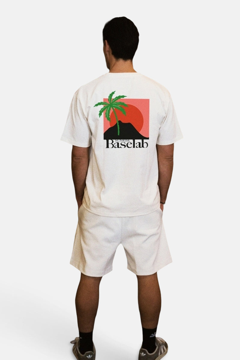 T-shirt à manches courtes - Écru