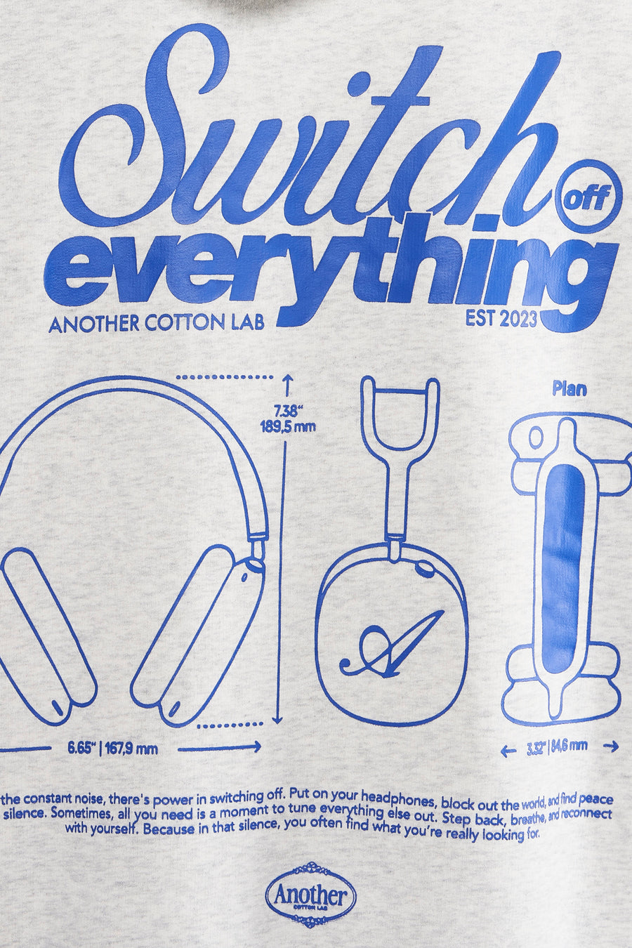 Sweat - gris - ANOTHER COTTON LAB