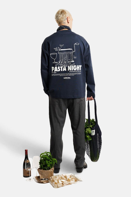 T-shirt à manches longues - bleu