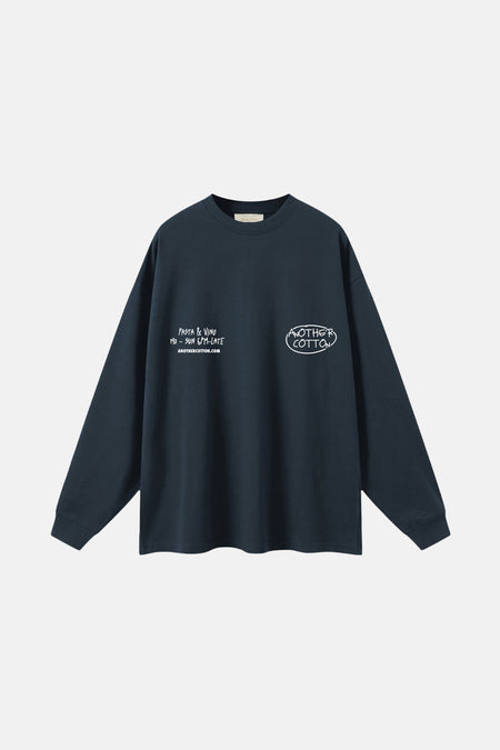 T-shirt à manches longues - bleu