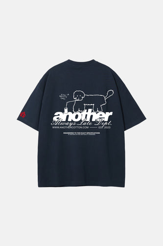 T-shirt à manches courtes - bleu - ANOTHER COTTON LAB