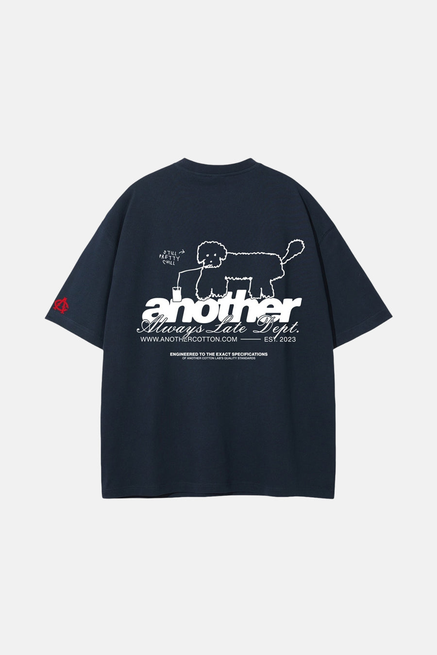 T-shirt à manches courtes - bleu - ANOTHER COTTON LAB