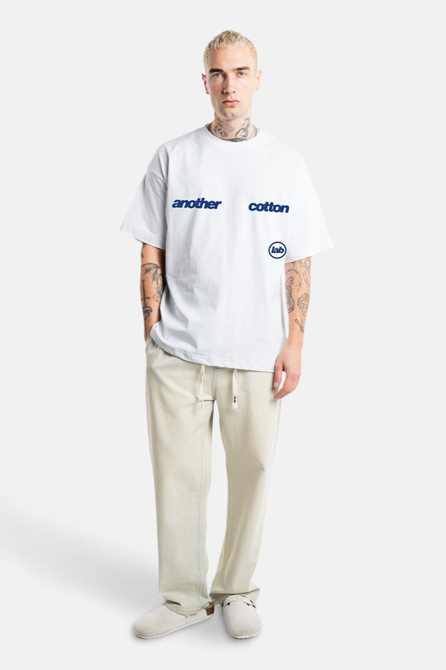 T-shirt à manches courtes - blanc - ANOTHER COTTON LAB