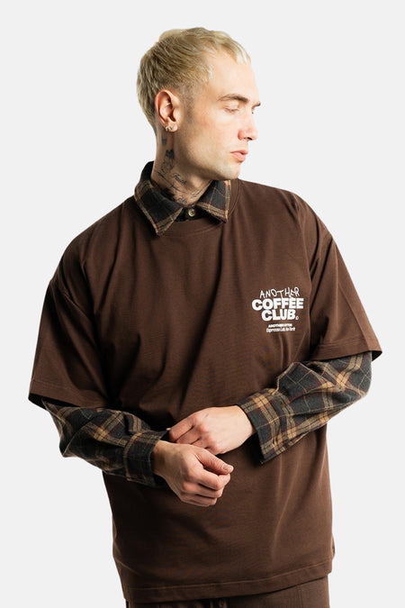 T-shirt à manches courtes - brun