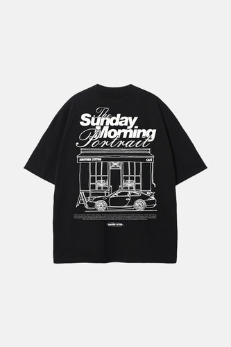 T-shirt à manches courtes - noir - ANOTHER COTTON LAB