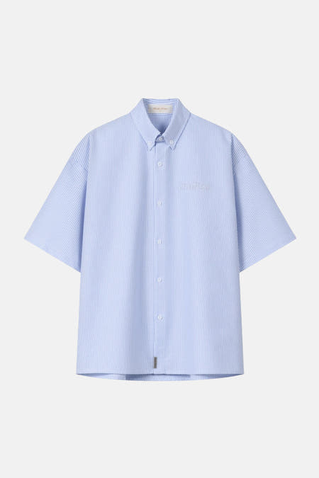 Chemise à manches courtes - bleu