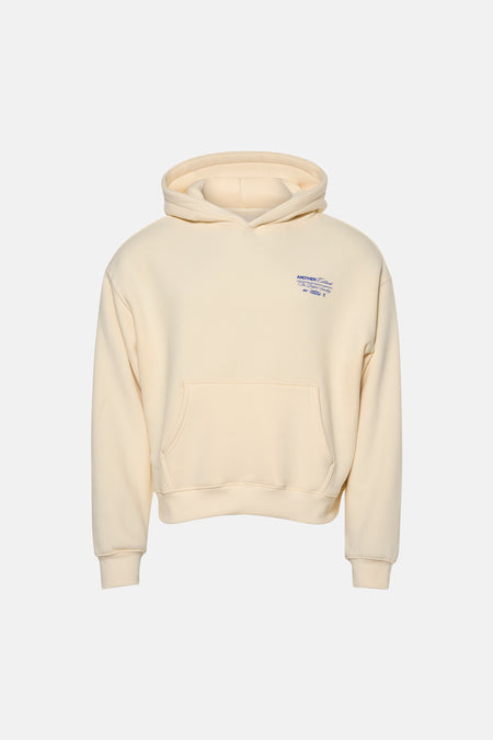 Sweat à capuche - écru