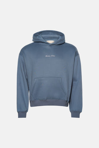 Sweat à capuche - bleu