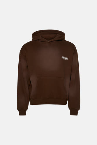 Sweat à capuche - brun