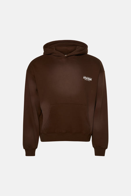 Sweat à capuche - brun