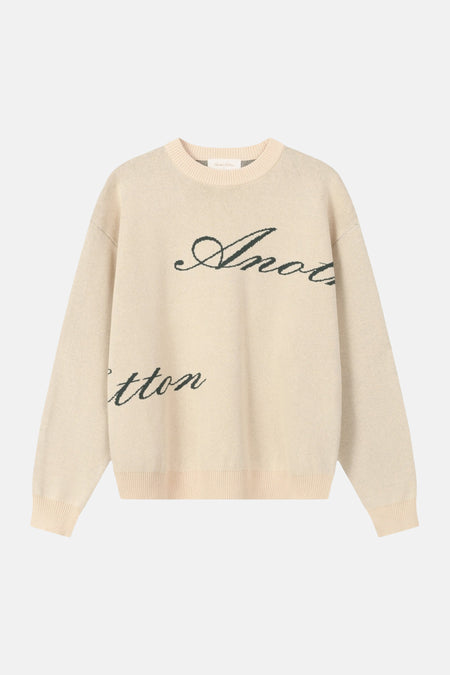 Pull col O - écru