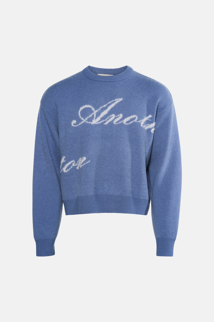 Pull col O - bleu