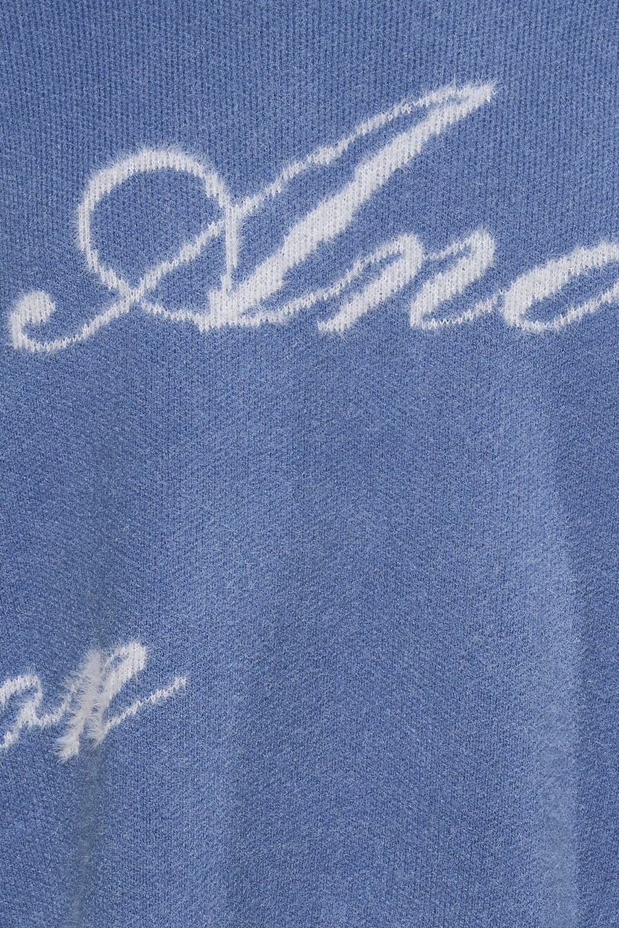 Pull col O - bleu