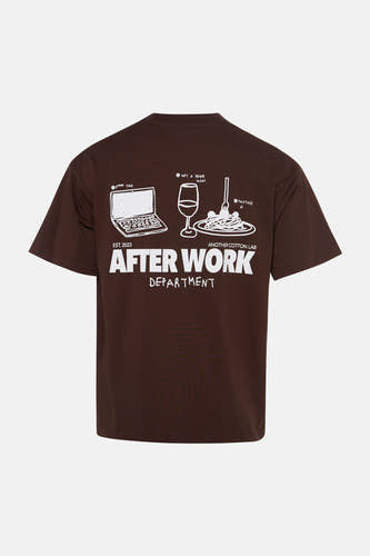T-shirt à manches courtes - brun