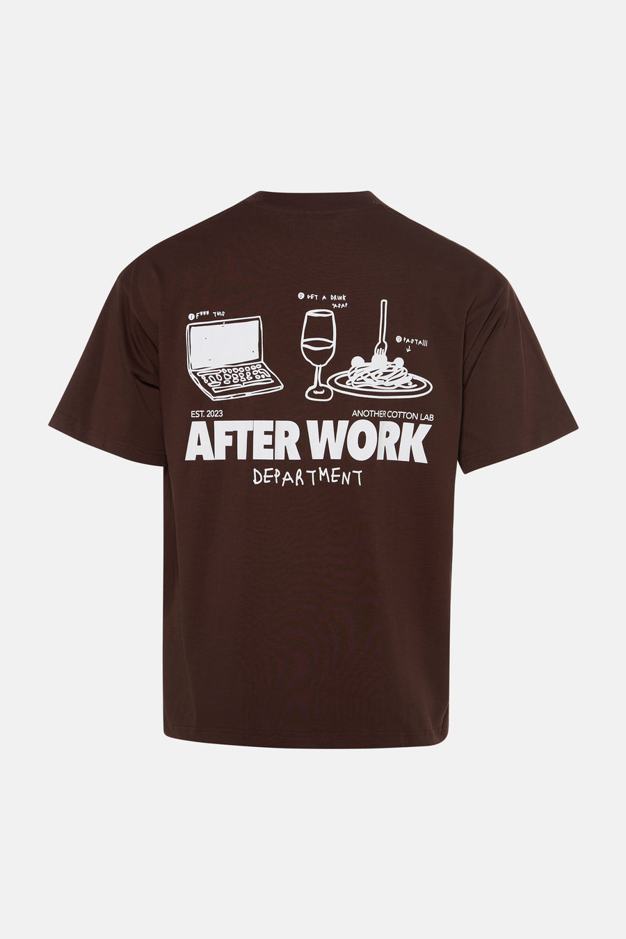 T-shirt à manches courtes - brun