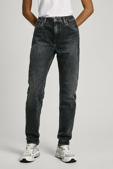 MOM PEPE - dark grey denim