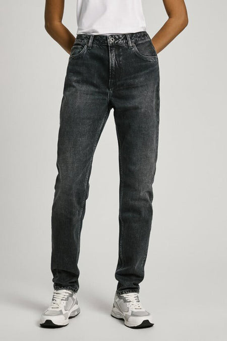 MOM PEPE - dark grey denim