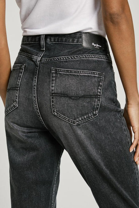 MOM PEPE - dark grey denim