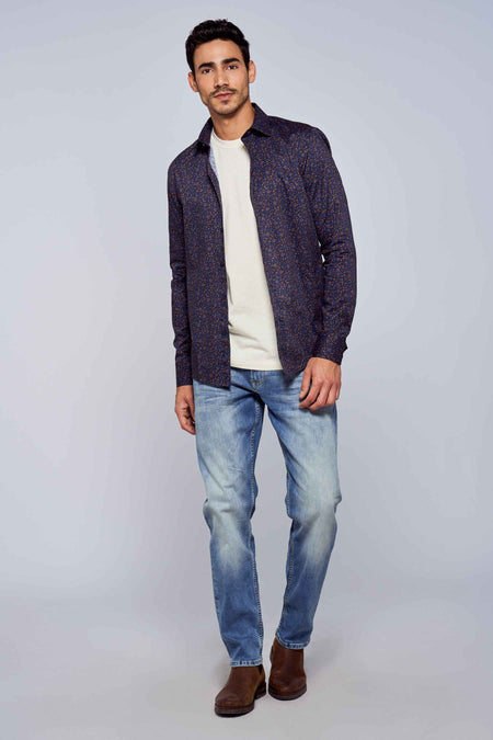 Jean droit - denim bleu clair