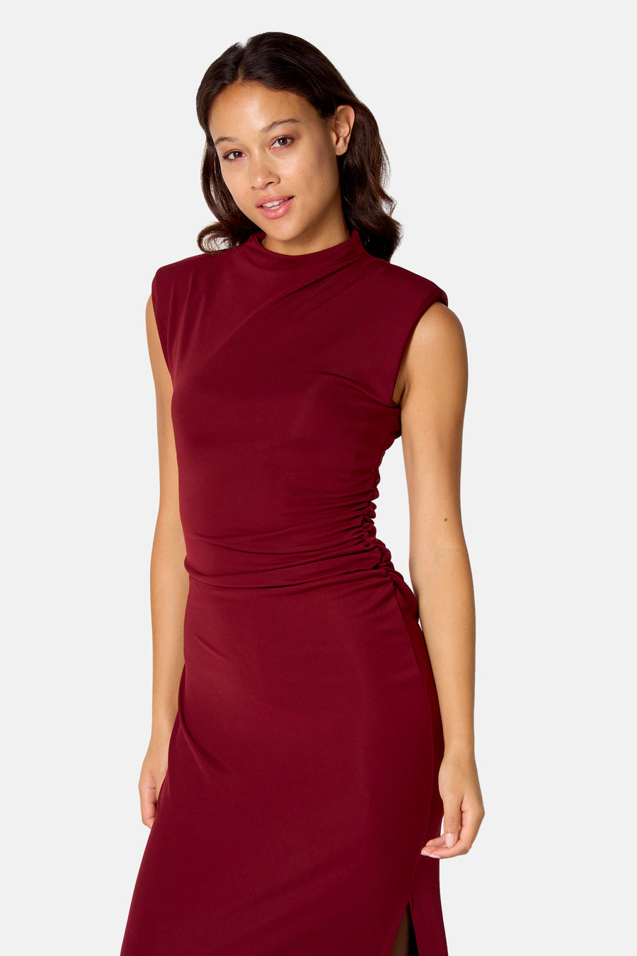 Robe sans manches - Bordeaux