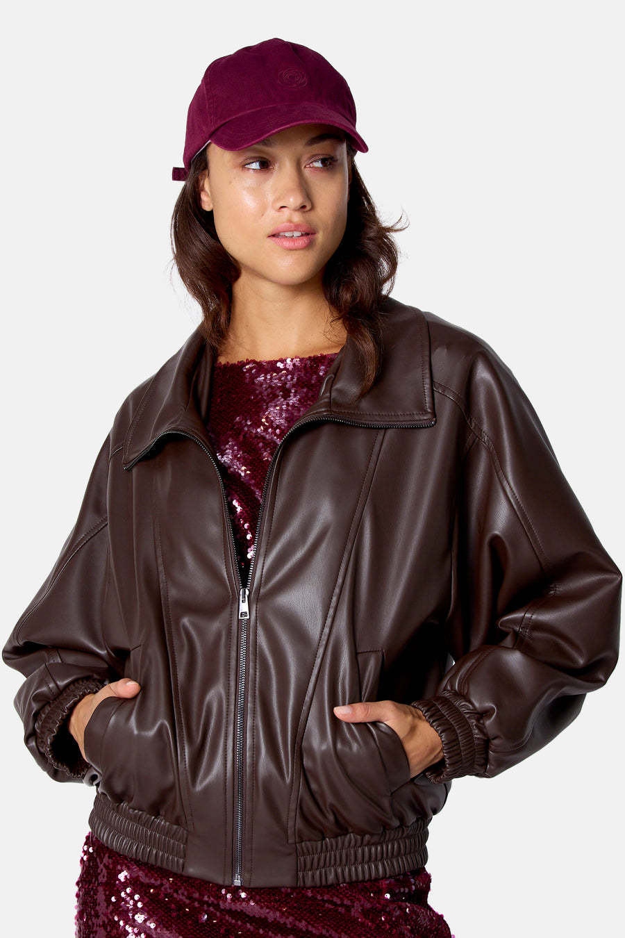 Bomber - brun
