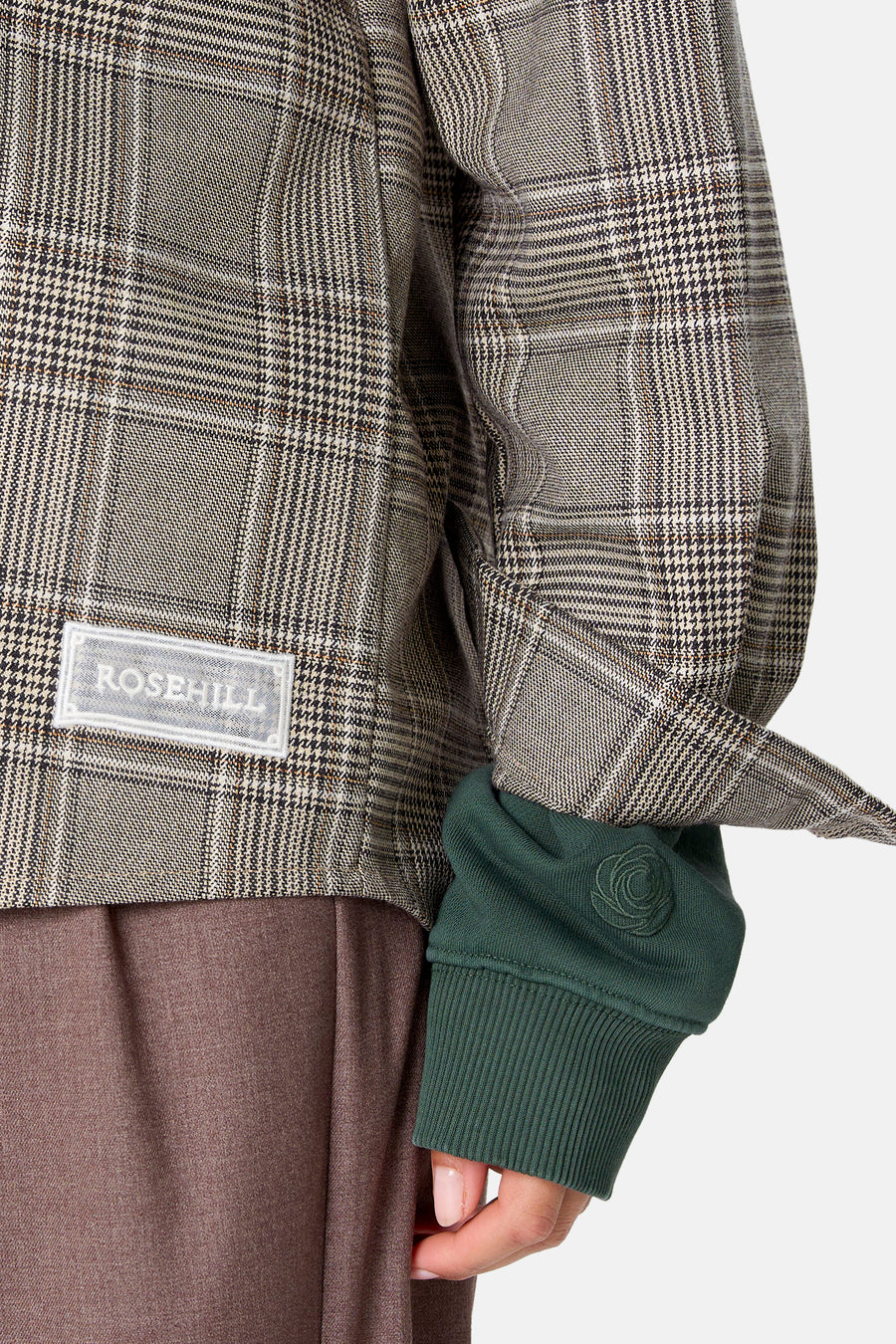 Chemise à manches longues - beige