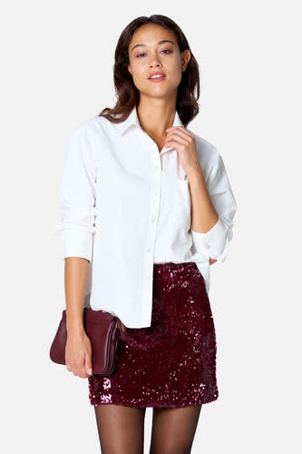 Blouse sans manches - blanc