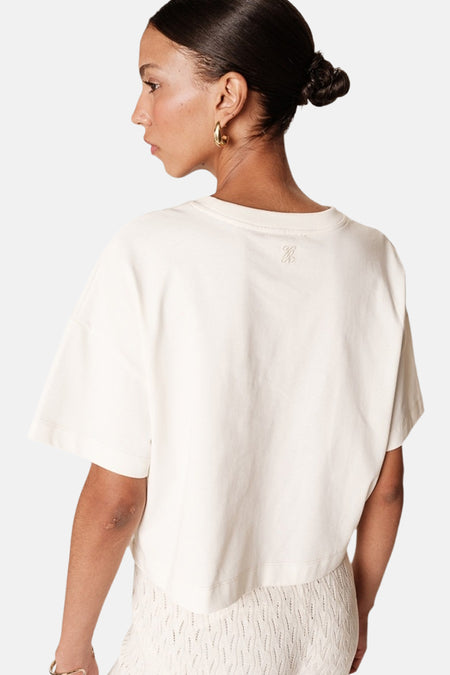 T-shirt à manches courtes - écru