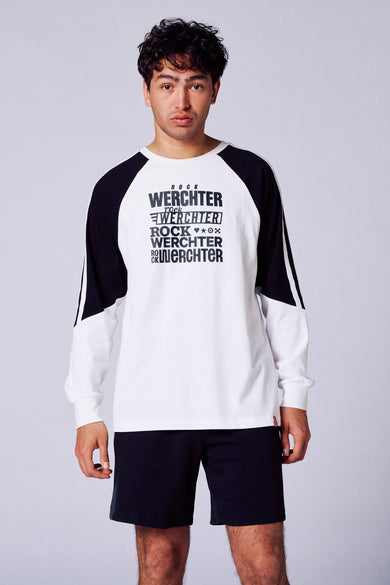 T-shirt à manches longues - Blanc