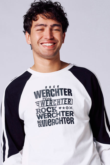 T-shirt (manches longues)) Écru - Rock Werchter 50