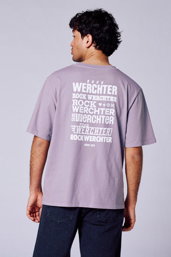 T-shirt (manches courtes) Mauve - Rock Werchter 50