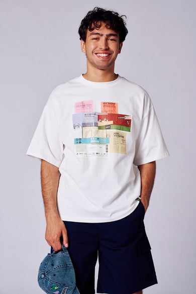 T-shirt à manches courtes - blanc