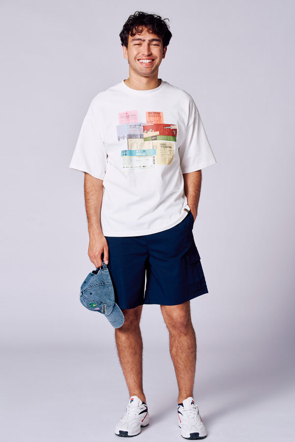 T-shirt (manches courtes) Blanc - Rock Werchter 50