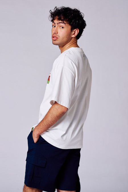 T-shirt (manches courtes) Blanc - Rock Werchter 50