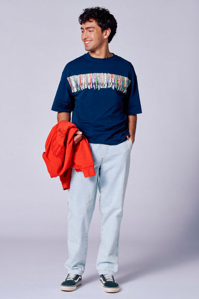 T-shirt à manches courtes - bleu