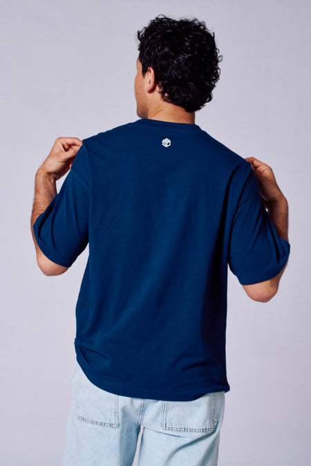 T-shirt (manches courtes) Bleu - Rock Werchter 50