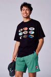 T-shirt (manches courtes) Noir - Rock Werchter 50