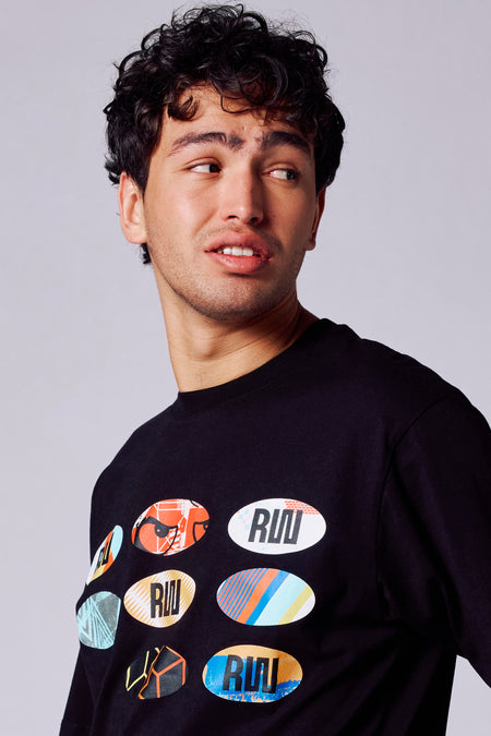 T-shirt à manches courtes - noir