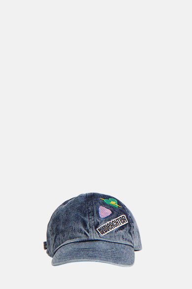 Casquette - Mid blue denim