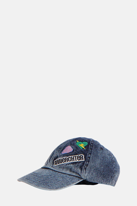 Casquette - Mid blue denim
